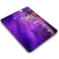 thumbnail image 5 of KSK KAISHEK Compatible with MacBook Pro 16 inchs Case 2019 - 2020 Rel. Model A2141, Plastic Hard Shell Case Cover + Black Keyboard Cover, Purple series 0090, 5 of 5