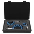 thumbnail image 2 of Micrometers, Industrial Micrometer Precise Force Application Bearing Steel Accuracy 0.0001in  For Steel Mill For Home For Factory For Maintenance Worker, 2 of 8