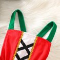 thumbnail image 4 of Toddler Girls Christmas Dresses Crew Neck A-Line Halter Girls Winter Dress Baby Christmas Outfit Christmas Dress Toddler Girl 12-18 Months, 4 of 7