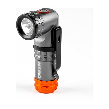 NEBO Franklin Swivel 600 Lumen COB LED Gray Rechargeable Handheld Work Light