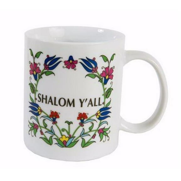 Holy Land Gifts  No. 71183 10 oz Shalom Y All Mug
