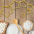thumbnail image 6 of Travelwant 6Pcs/Set Star Cookie Cutter Set-6 pcs Stainless Steel Five-pointed Star Biscuit Molds Fondant Cake Cookie Cutter Set Pastry Mold-for 3d Christmas Tree, 6 of 7