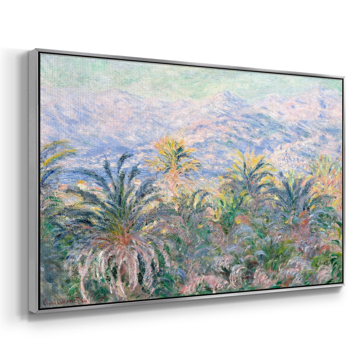 Vintage Landscape-CCXLII By Wexford Home Framed in Silver Wood Gallery Wrapped Canvas 17 in. x 25 in.