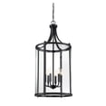 thumbnail image 5 of Black Six Light Foyer Lantern from the Penrose Collection, 5 of 5