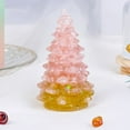 thumbnail image 6 of Sylvtty Faux Crystal Christmas Tree Figurine Mini Artificial Crystal Tree Tabletop Ornament for Winter Holiday Home Decor, 6 of 7