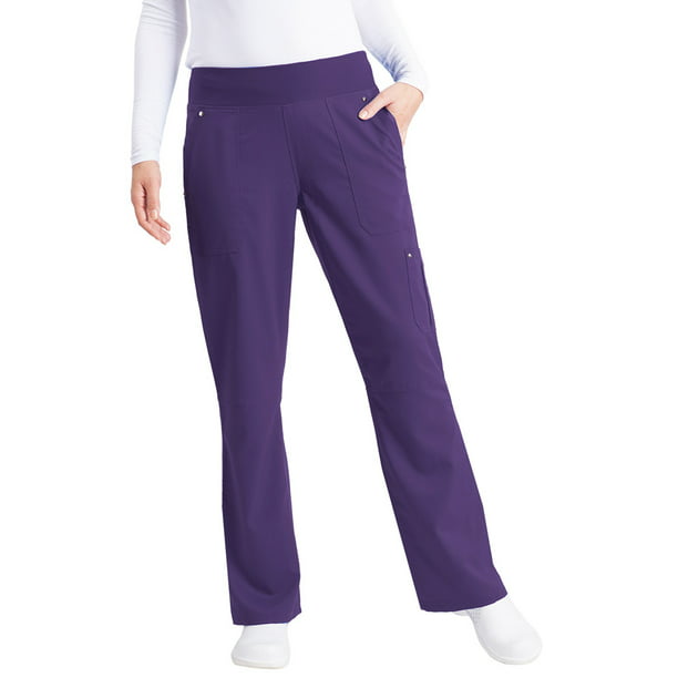 Healing Hands Womens Scrubs Pants 5 Pocket Purple Label 9133 Cargo Tori ...