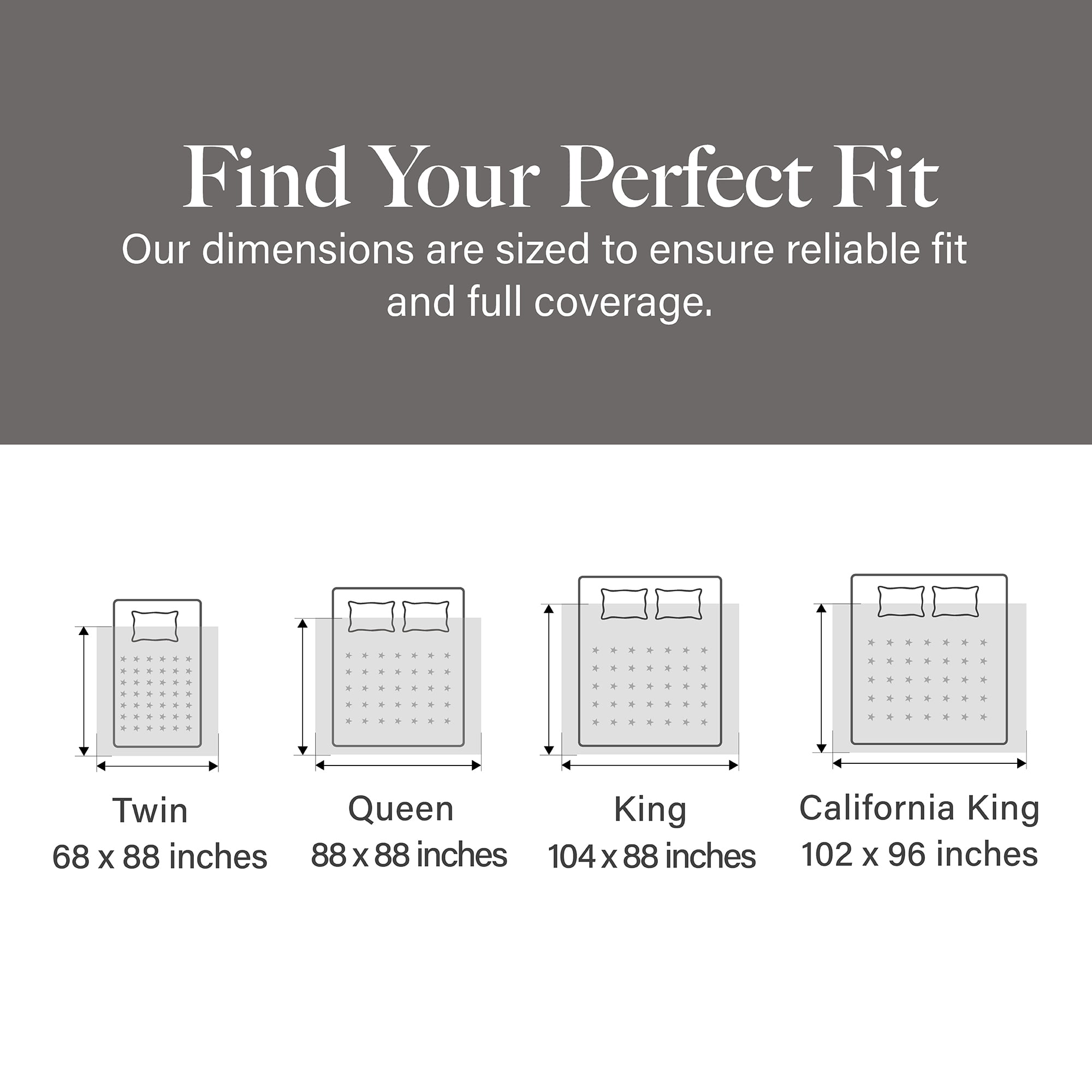 Modern Threads Reversible Anthracite & Silver All-Season Down Alternative Adult Bed Comforter, King