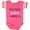Football Pink and White, variant on Inktastic My Nana Loves Me Hearts in Pink Plaid Boys or Girls Baby Bodysuit