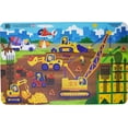 thumbnail image 4 of YOPTOP Made in USA Construction Combo Set of 3 Utensils  Plate & Placemat for Toddlers  Infants  Babies and Kids - Made With Materials Tested for Safety, 4 of 8