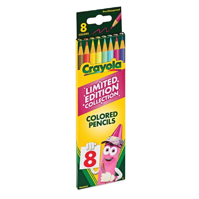 Set Edición Limitada de 8 Lápices de Colores Crayola