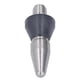 thumbnail image 5 of Pressure Washer Turbo Nozzle Pointed 5000PSI Mini Compact Stainless Steel Turbo Nozzle for Replacement Large Head Rear 3 Holes 3/8in NPT, 5 of 5