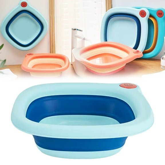 Bathroom Products,Babyhood MultiPurpose Wash Basin For Kids And Babies Lightweight Portable Folding Basin For Washing Baby Bottles And Breast Parts And Home Kitchen Outdoor Camping Use