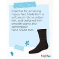 thumbnail image 7 of MeMoi Boys' Double Lined  Dress Socks - Boys - Male, 8-9, Black, 7 of 7