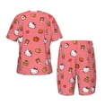 thumbnail image 5 of Hello Kitty Sleepwear Short sleeve Top and Shorts Pajama Summer Pjs 2-Piece Pajama Set, 5 of 8
