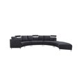 thumbnail image 1 of Velago ROSSINI Modern Polyester Circular Sectional Sofa, 1 of 6
