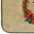 thumbnail image 4 of Carolines Treasures DAC2367DDM 21 x 14 in. Unisex German Shepherd Christmas Flowers Dish Drying Mat, 4 of 5