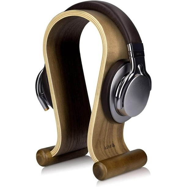 L'Omega, le support de casque tout en bois