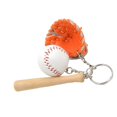thumbnail image 1 of de Béisbol + Bate + de Guantes Colgante Llavero Llavero Béisbol ejercicio - Naranja CUTICAT Llavero, 1 of 7