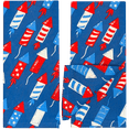 thumbnail image 4 of Celebrate Everyday Rockets Kitchen Towel, 4 of 6