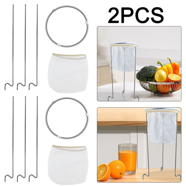 Kit colador mermelada Hugtrwg con soporte Tamiz Versátil 2 Piezas para casera