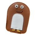 thumbnail image 3 of Tarjetero ligero y portátil para mujer Marrón, 3 of 9