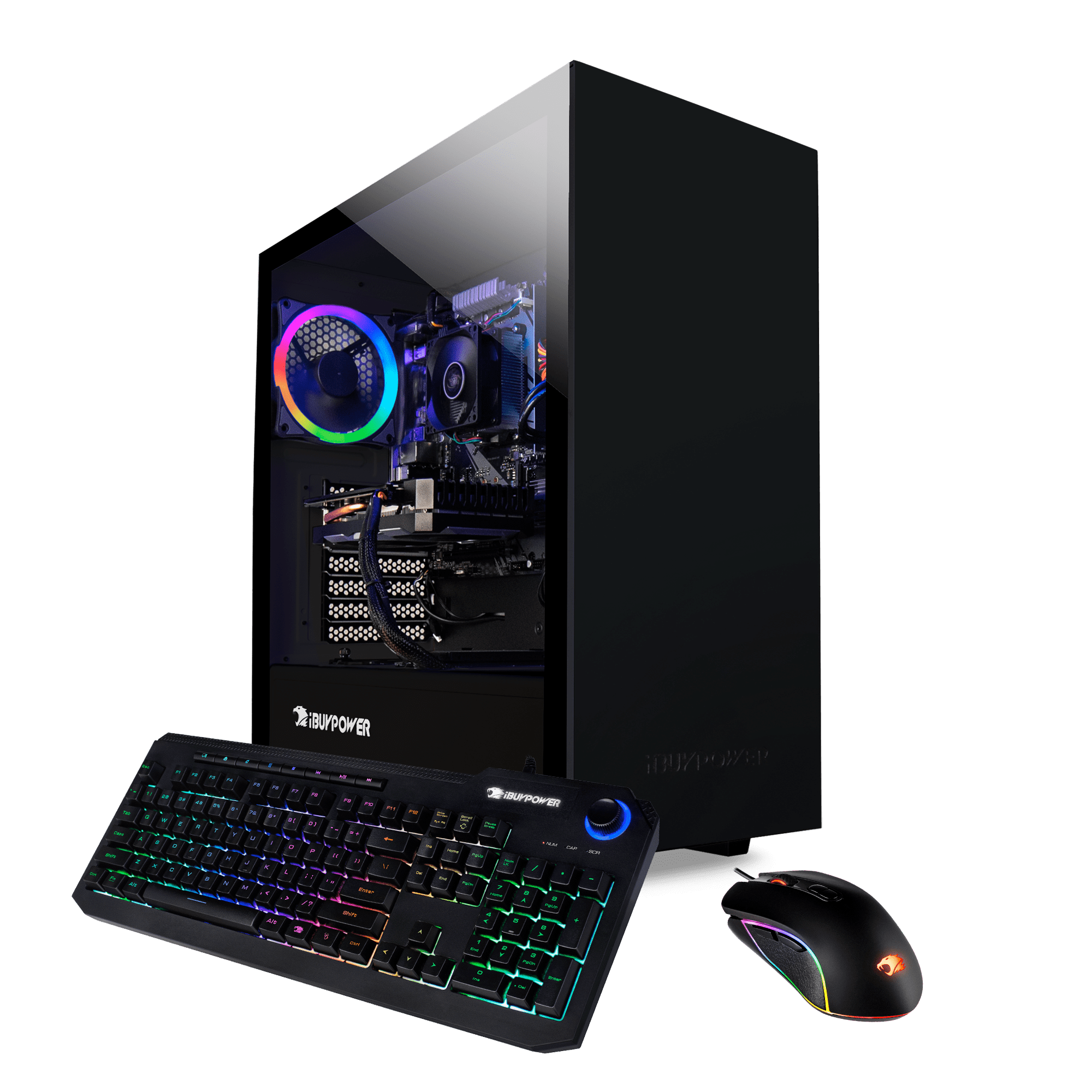 iBUYPOWER Gaming Desktop Tower, AMD Ryzen 3 2300X, 8GB DDR4 2666 RAM