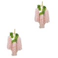 thumbnail image 1 of Bewildely Espacio de 12 piezas con flores artificiales realistas - Apariencia realista de bajo mantenimiento Elegante rosa claro Rosa claro 2piezas, 1 of 6