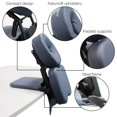 thumbnail image 2 of Kit de masaje Master Massage Desktop Face Cradle Royal Blue, 2 of 6