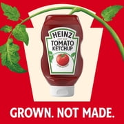 (12 pack) Heinz Tomato Ketchup Inverted Squeeze Bottle, 1 Bottle, for Easy Sharing and Easy Serving, Gluten-Free, 20 oz