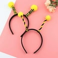 thumbnail image 3 of Bandeau d'Antenne d'Abeille Déformé à Volonté Forme d'Animal Accessoire Mignon Tentacule Jaune Bande Fine, 3 of 8