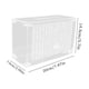 thumbnail image 2 of Tarro de ahorros de caja de seguridad de sobremesa de acrílico – Banco de dinero transparente con seguimiento numérico, material resistente y duradero, almacenamiento multiusos para decoración de, 2 of 2