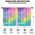 thumbnail image 2 of Blackout Kids Curtains,Rainbow Tie Dye Swirl Pattern Childrens Insulated Curtains Set Of 2,Bedroom Essentials,Toddler Room Decor 42"x54", 2 of 5