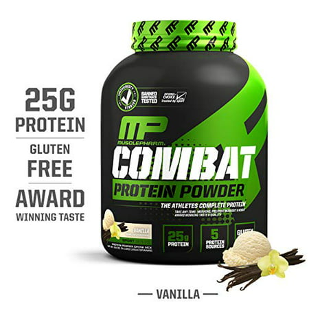 Muscle Pharm 4 Pound Combat Advanced Time Release Protein Powder
