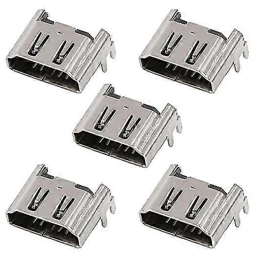 5pcs Hdmi Port For Ps4, Hdmi Port Socket Interface Connector Replacement Repair Part For Playstation 4 Ps4 Console