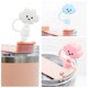 thumbnail image 4 of Flower Straw Cover Cap for Silicone Straw Topper Compatible with Tumbler with Handle,Straw Tip Covers Straw Tip Covers (3pcs cloud), 4 of 5