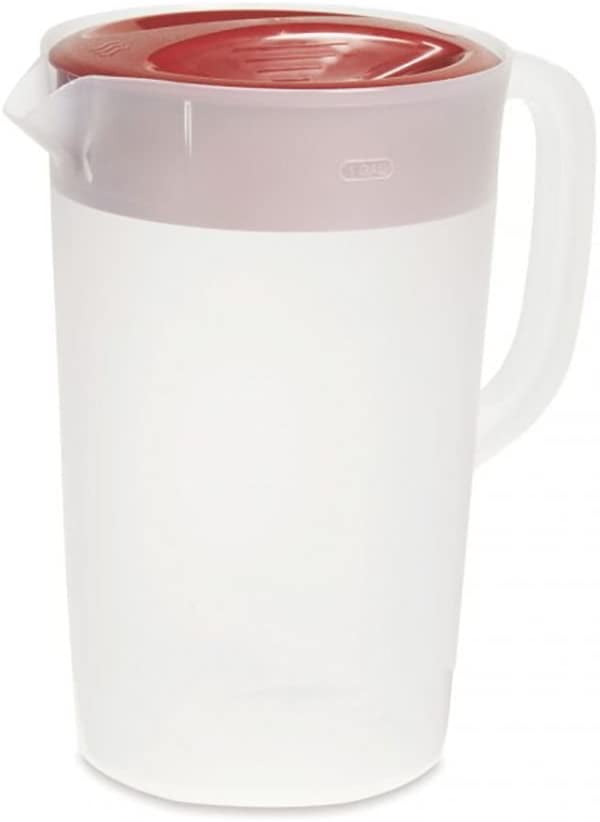 Rubbermaid 1 Gallon Plastic Pitcher with Lid