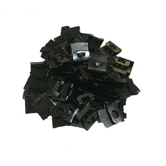 50x Ganchos de metal para colgar cuadros de cuadros negros Ganchos para espejos Ganchos