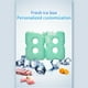 thumbnail image 4 of Soidarity HDPE Ice Pack Reutilizable Lavable Reemplazo Rectangular Refrescos Comida Fruta Vegetal Meet Fresh Keeping Freezer Block Kits de desorden para acampar Soidarity OD027657-00, 4 of 6