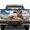 Style 2, variant on Lotusprinthandmade Tiger Blue Sky Graphic Truck Decal Tailgate Wrap 2 Sizes (24"x58")