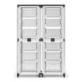 thumbnail image 3 of LUXOR MBS-STR-22-12L Modular Classroom Storage Cabinet - 4 stacked modules with 12 large bins, 3 of 13