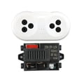 thumbnail image 2 of RC Controller,Remote Control Replacement Parts Electric Ride,Remote Controller RC Car Spare Parts Bumper Car,Remote Control Handle Accessories Toy car,Children Electric Ride 12V Remote Receiver, 2 of 6