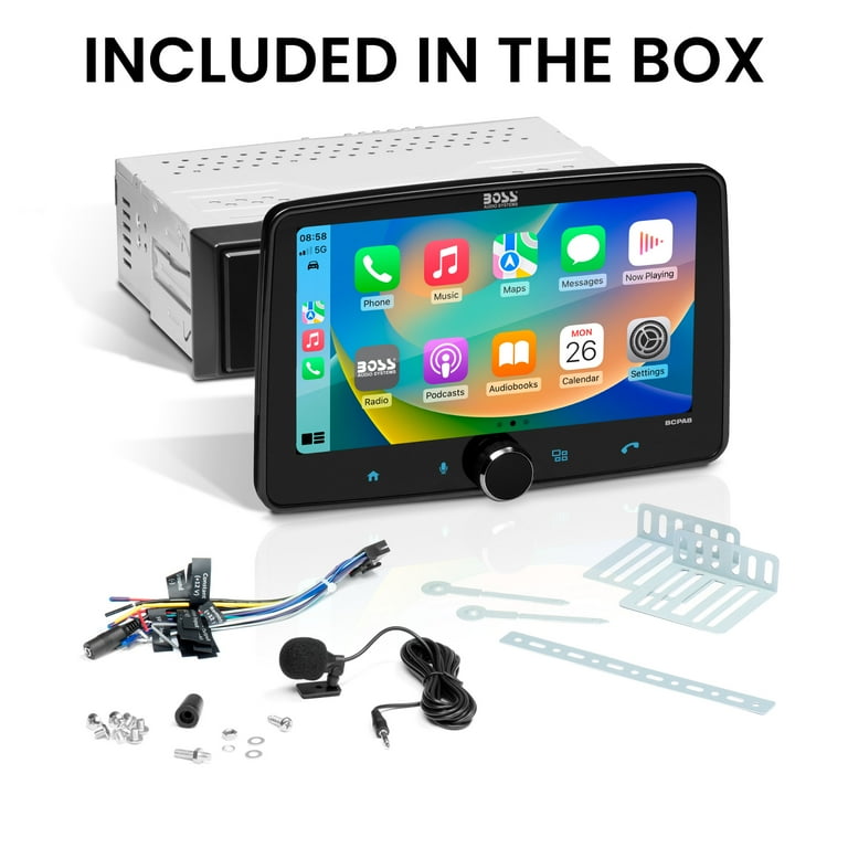 BOSS BCPA8 Car Stereo - Apple CarPlay, Android Auto, 8 Inch BOSS BCPA8 Car Stereo - Apple CarPlay, Android Auto, 8 Inch