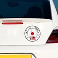 thumbnail image 3 of Fun Tokyo-Inspired Round Car Sticker - Creative Waterproof PVC Decal, 12x12cm, Durable Adhesive for Cars, Helmets, & More - Easy to Apply Decorative Accessory, 3 of 6