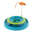 thumbnail image 1 of Gato Juguetes para mascotas Gloria Juguetes Bola giratoria Kitty azul 25 cm, 1 of 9
