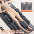 thumbnail image 3 of Ikristin Full Body Massager Mat with Heat, 9 Vibration Massage Motors, 3 Heat Levels, Back Hip heating, Back Massager Chair Pad for Back, Full Body Massager with Lumbar pillow, Gift for Women/Men, 3 of 9