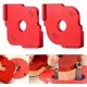 thumbnail image 1 of Aluminium Router Table Carpenter Corner Radius Stencil Pack Of 2 Wooden Plates Quick Radius Corner Table Bits Router Jig Angle Templates High Precisio, 1 of 4