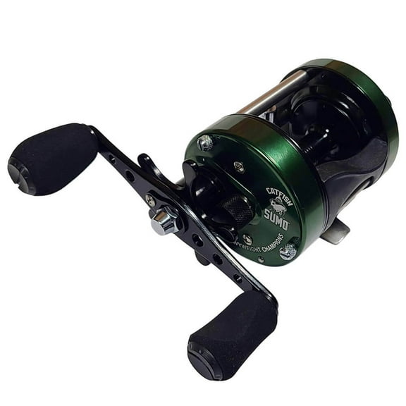 Catfish Sumo Heavyweight Championship Reel Left Side Retrieve Fishing Reel