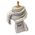 thumbnail image 1 of Destyer Soft And Comfortable Winter Scarf Must-Have Accessory Made With Nylon Scarves Beige, 1 of 6