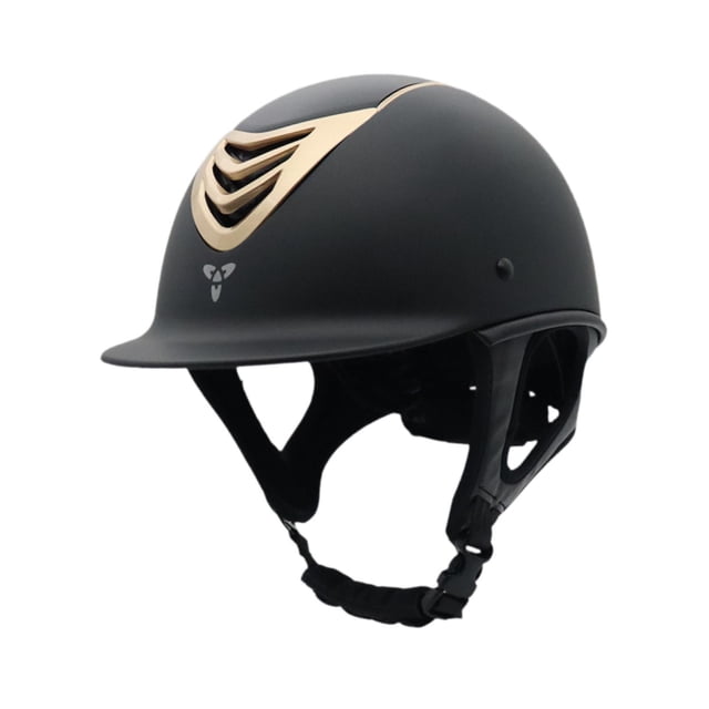 Casco para montar a caballo, sombrero de caballero, sombreros deportivos para exteriores, sombrero ecuestre ajustable Oro 54cm a 58cm