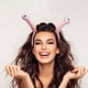 thumbnail image 5 of Diadema con antena de caracol y ojos saltones | Diadema elástica divertida y bonita para mujeres y niños | Accesorio para disfraces de spa, lavado, Halloween y fiestas, 5 of 5